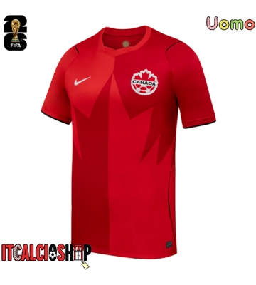 Canada Prima Maglia Mondiali 2026 Manica Corta